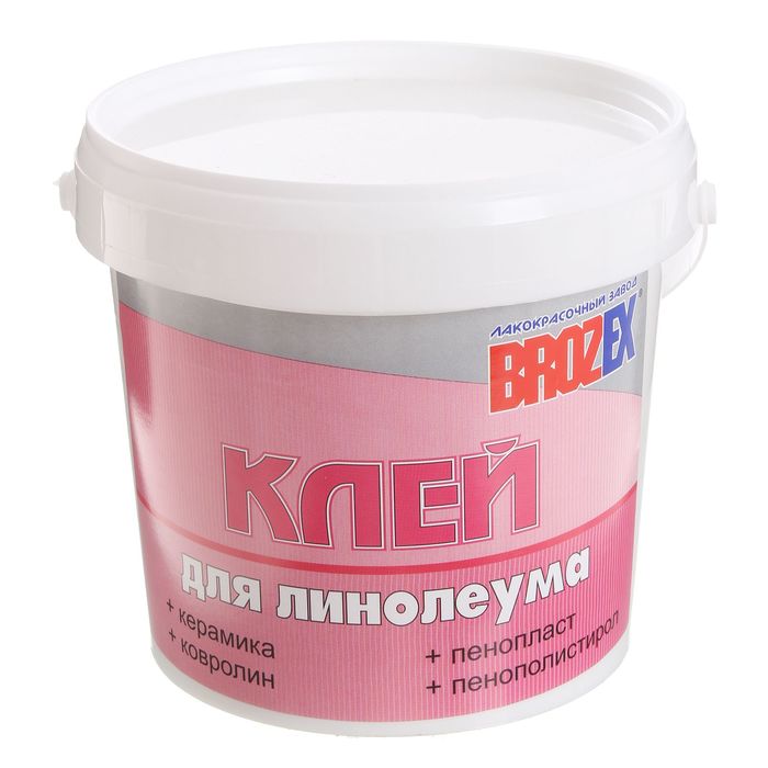 "Brozex" клей для линолеума, 5 кг, ведро
