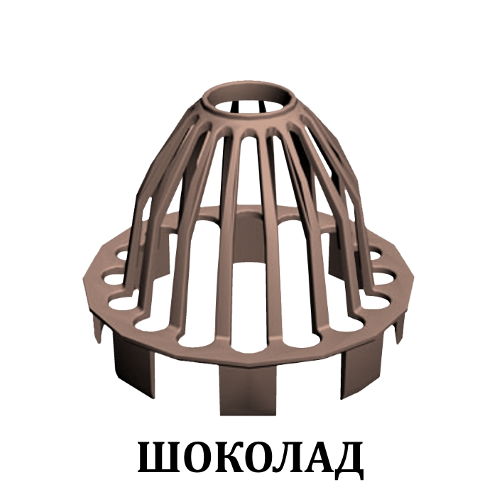 Docke сетка воронки защитная шоколад