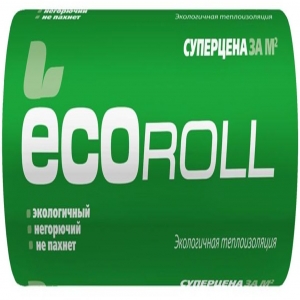 Утеплитель ECOROLL Термо ролл 044 50*1220*8200 мм (2шт в уп.; 1.0м3; 20м2)