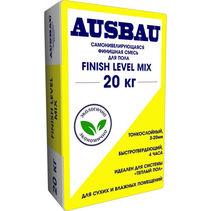 Ausbau Finish Level Mix самонивелирующий пол 20кг
