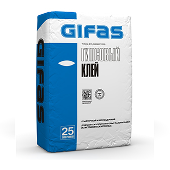 Gifas клей гипсовый 25 кг