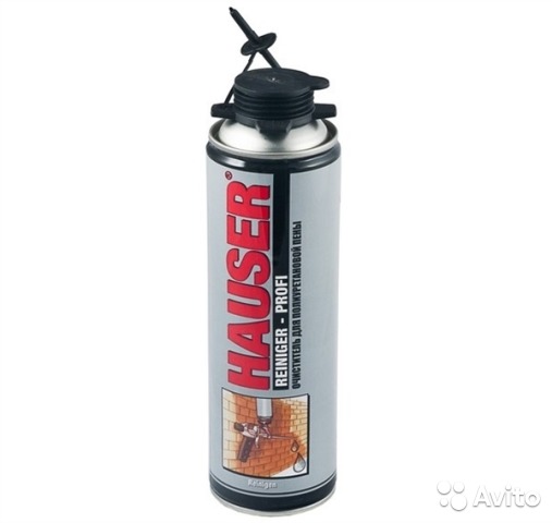 Очиститель Hauser для полиуретановой пены, 360г (260мл) 
