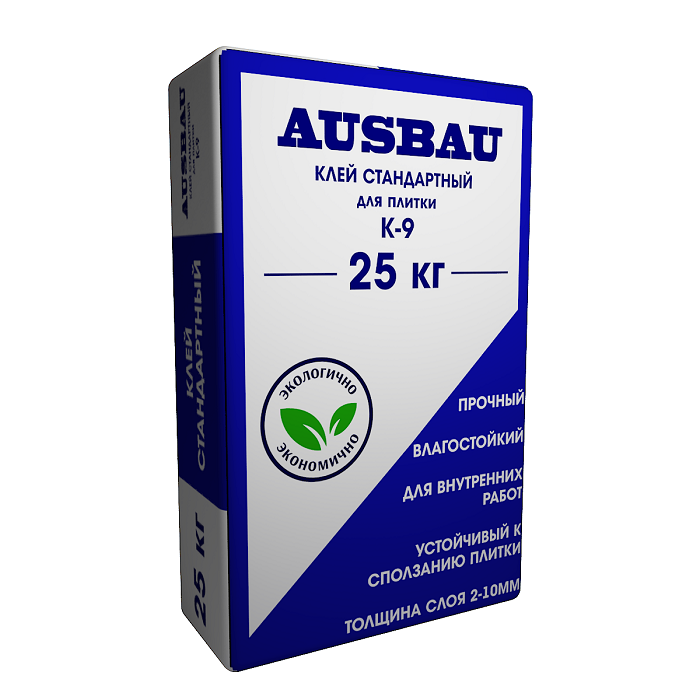 Ausbau K-9 клей для керамической плитки 25кг