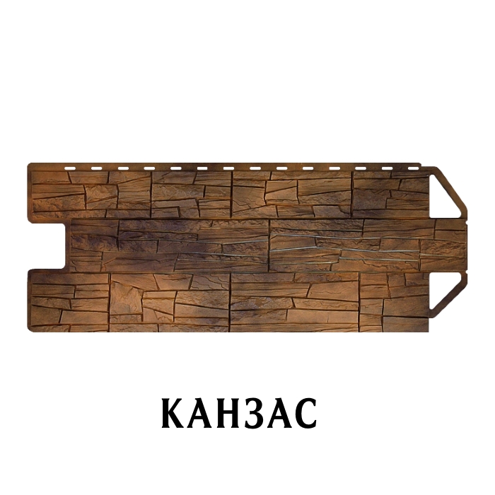 Фасадная панель "Каньон Канзас" 1160х450х20мм