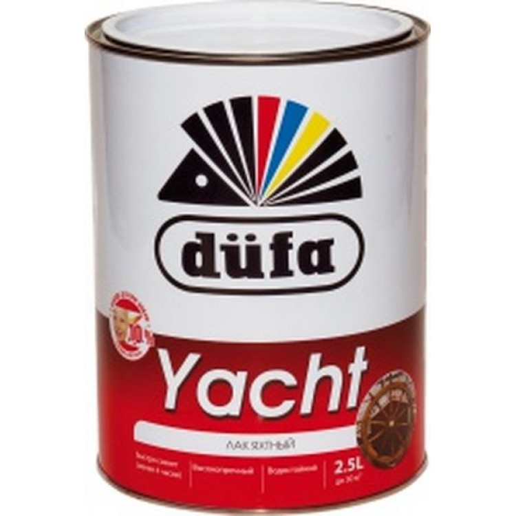 Лак яхтный матовый YACHT 0,75л "Dufa"