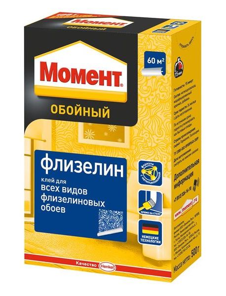 "Момент" клей обойный "Флизелин", 0,27 кг