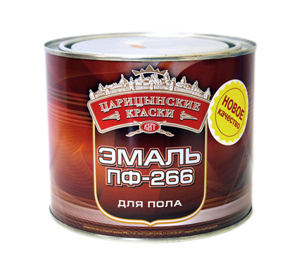 Эмаль для пола ПФ-266, 0,8 кг, в ассортименте