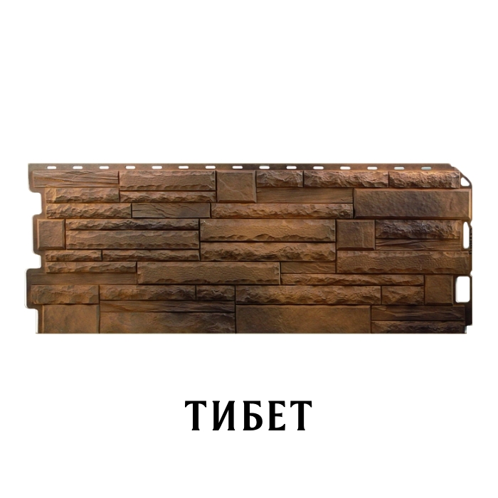 Фасадная панель "Скалистый камень Тибет" 1160х450х23мм