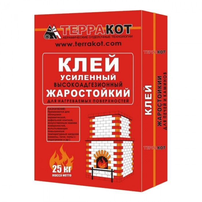 Терракот клей жаростойкий усиленный 25кг