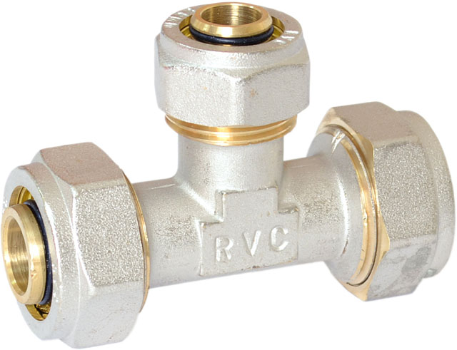 МП Тройник цанга RVC 26 х 20 х 26