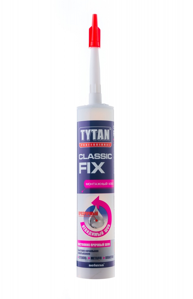 Клей монтажный "Tytan Classic Fix" прозрачный, 100 мл