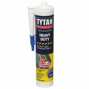 Клей монтажный "Tytan Heavy duty", бежевый, 310 мл