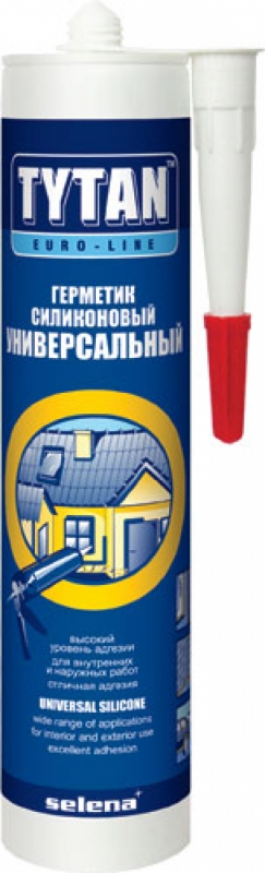 Герметик Tytan EURO-LINE универсальный белый, 290мл