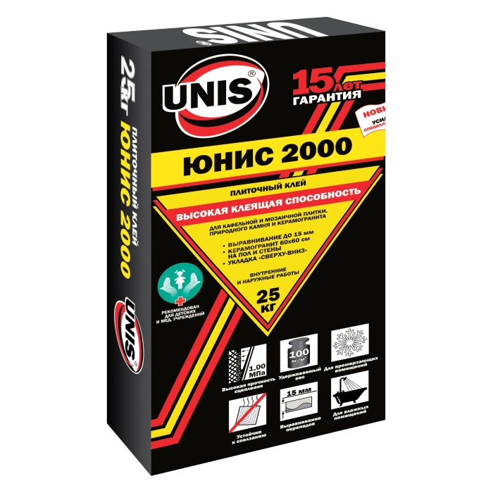 Юнис 2000 клей универсальный 25кг