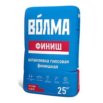 Волма Финиш шпатлевка финишная гипсовая 25кг