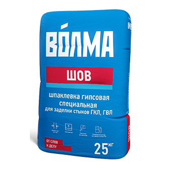 Волма Шов шпатлевка гипсовая специальная 5кг